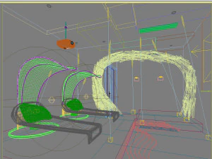 cinema space 011 3D Model