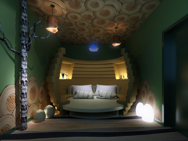 cinema space 012 3D Model .c4d .max .obj .3ds .fbx .stl .blend 