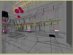 cinema space 014 3D Модель