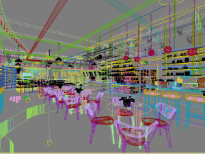 coffee kiosk 00 3D 모델