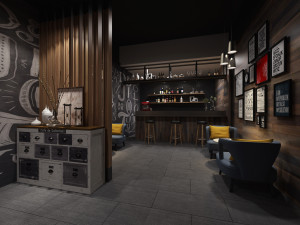 coffee kiosk 024 3D Model