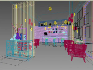 coffee kiosk 024 3D Model