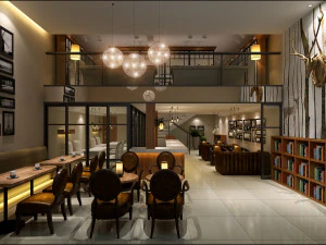 कॉफ़ी कियॉस्क 026 3D मॉडल