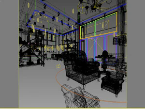 coffee kiosk 027 3D Model