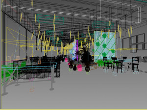coffee kiosk 028 Modelo 3D