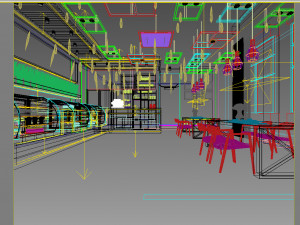 coffee kiosk 032 3D Model