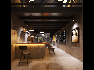 coffee kiosk 035 Modelo 3D