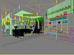 coffee kiosk 045 Modelo 3D