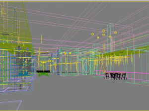 coffee kiosk 047 3D Model