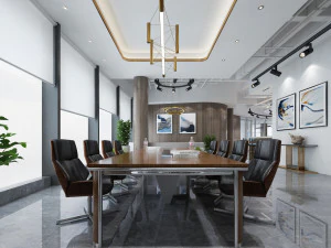 sala konferencyjna 001 Model 3D