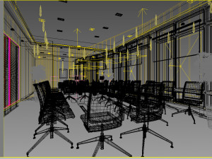 conference space 002 3Dモデル