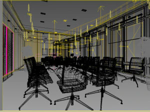 conference space 002 3D Model