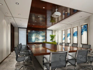 espaço para conferências 003 Modelo 3D