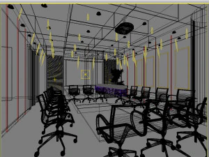 Konferenzraum 003 3D Modell