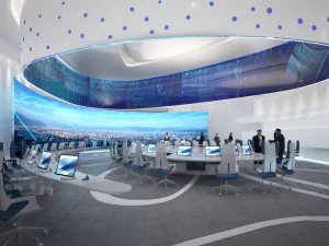 sala konferencyjna 004 Model 3D