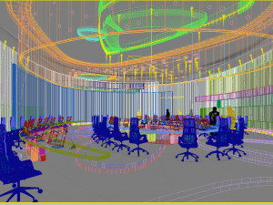 conference space 004 3D मॉडल
