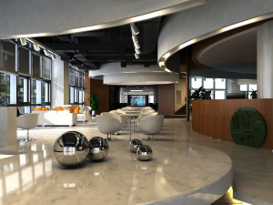 conference space 006 3D Model