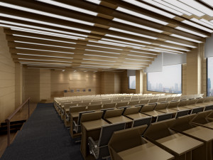 conference space 007 3D Model