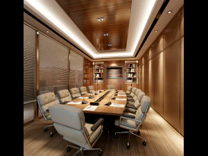 sala konferencyjna 008 Model 3D