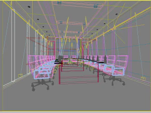 conference space 009 3D Model