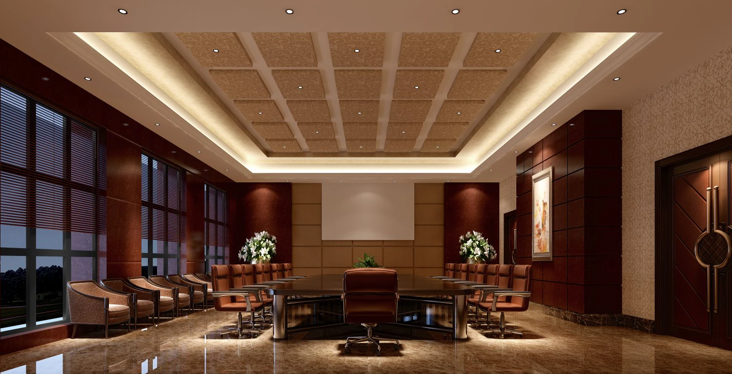 conference space 013 3D Model .c4d .max .obj .3ds .fbx .stl .blend