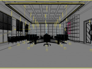 conference space 013 3D Model