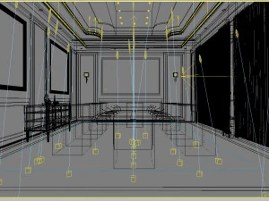 conference space 019 3D Model