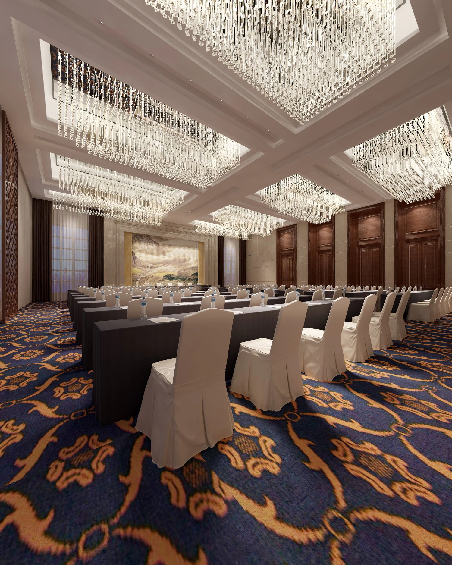 conference space 021 3D Model .c4d .max .obj .3ds .fbx .stl .blend