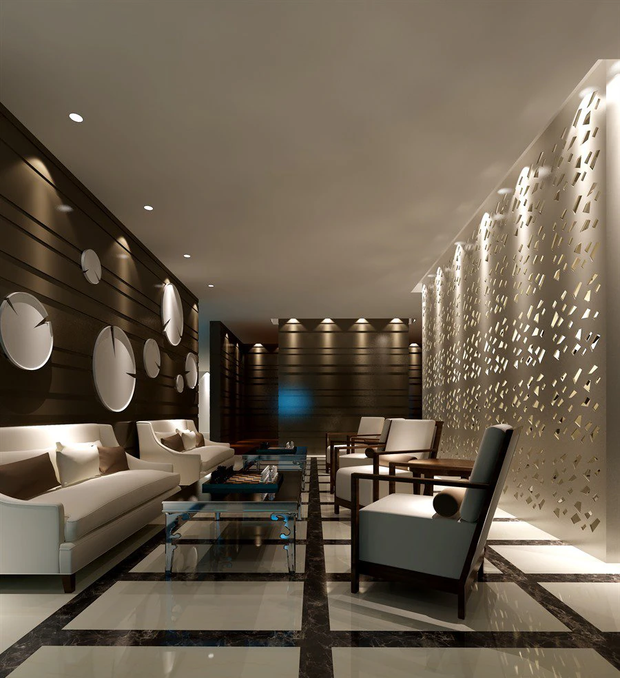 conference space 024 3D Model .c4d .max .obj .3ds .fbx .stl .blend 