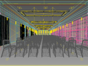 conference space 025 3Dモデル