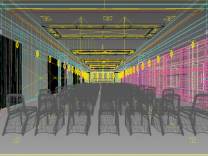 conference space 025 3D Model
