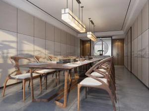 会议空间030 3D 模型