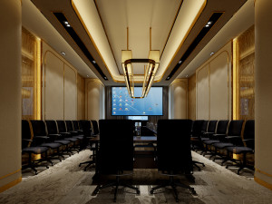 conference space 032 3D Model