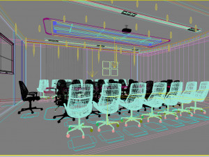 conference space 035 3D Model