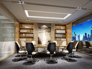 conference space 036 Modelo 3D