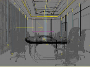 conference space 037 3Dモデル