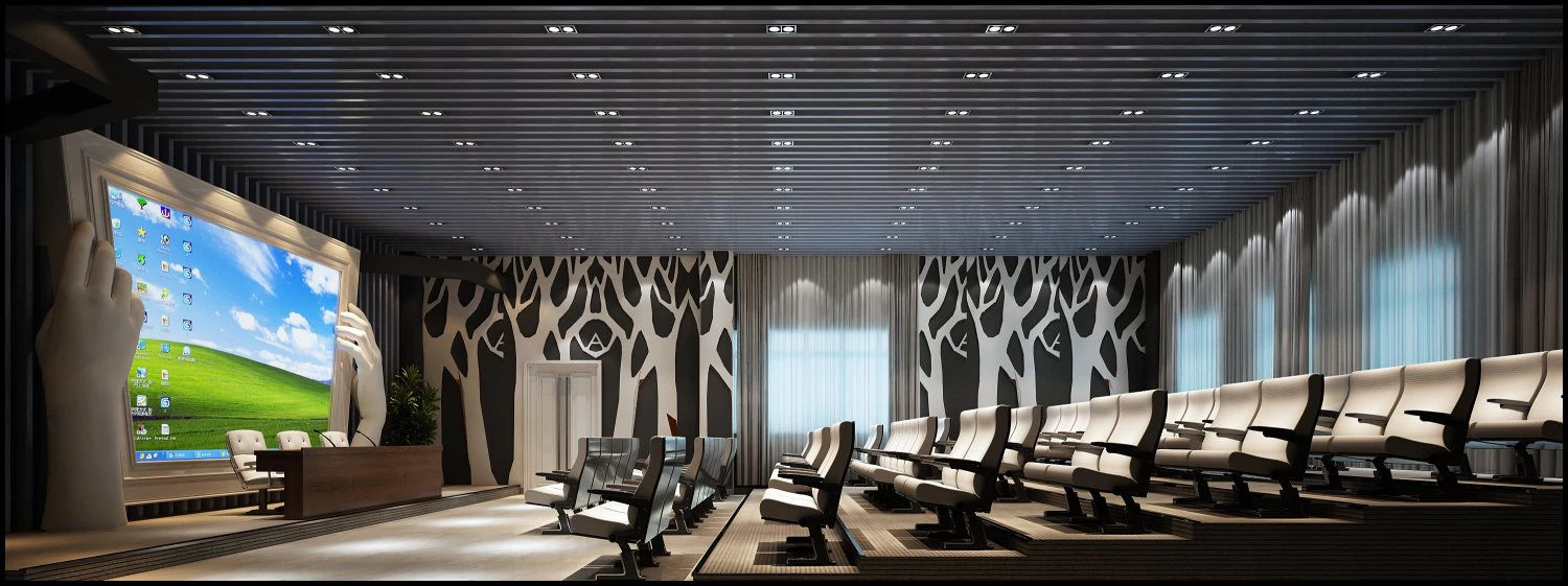 conference space 038 3D Model .c4d .max .obj .3ds .fbx .stl .blend