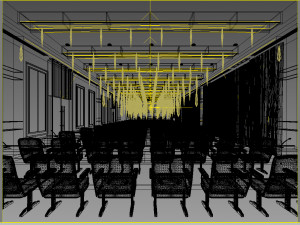 conference space 039 3D Model