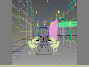 conference space 042 3D Model