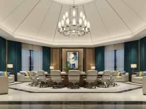 conference space 043 3D Model