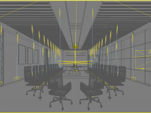 conference space 044 3D 模型