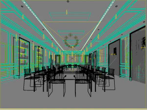 conference space 048 3D Model