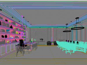 office space 001 3D Модель