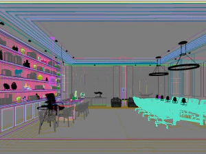 office space 001 3D Model
