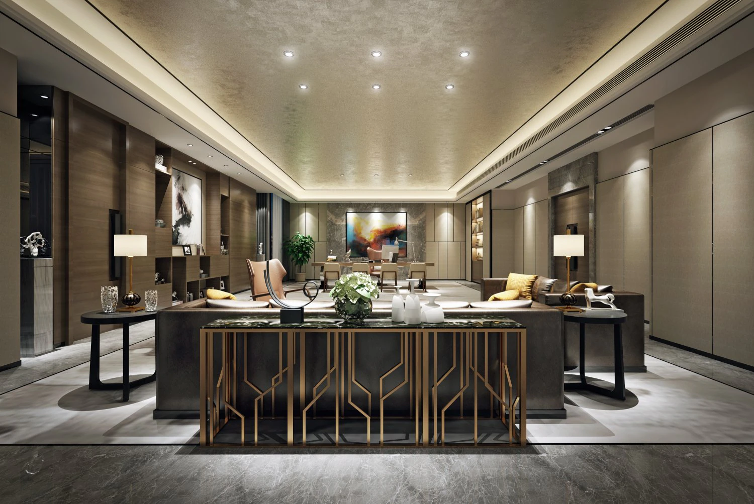 office space 002 3D Model .c4d .max .obj .3ds .fbx .stl .blend 