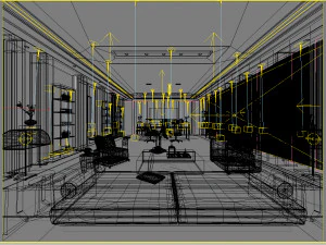 office space 003 3D Model