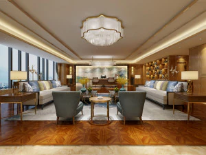 espace bureau 005 Modèle 3D