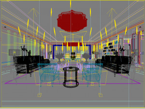 office space 005 Modello 3D
