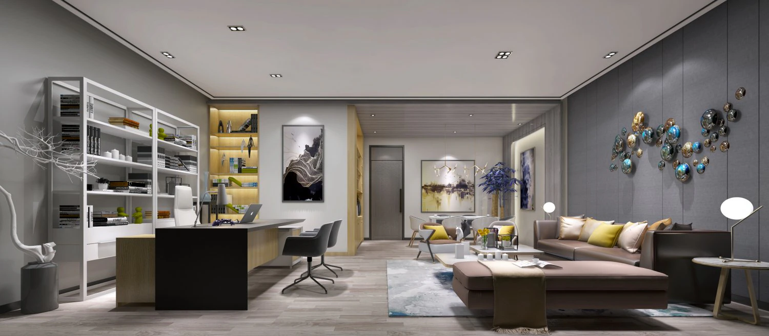 office space 009 3D Model .c4d .max .obj .3ds .fbx .stl .blend