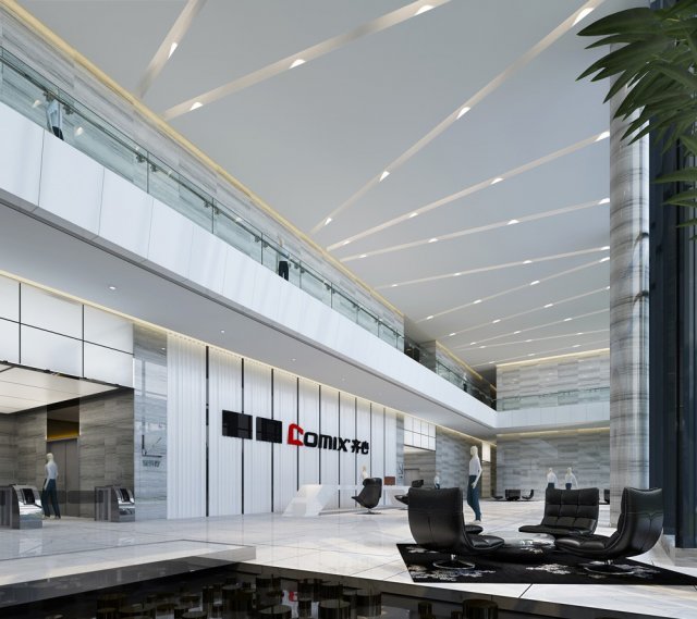 office space 013 3D-Modell .c4d .max .obj .3ds .fbx .stl .blend 